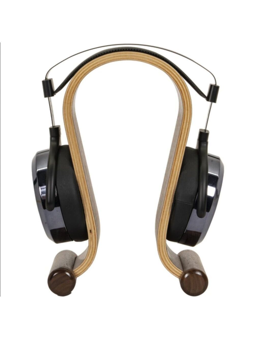 Wooden Headphone Stand Display Tabletop Holder for Headsets (Deco Gear) - Picture 6 of 13
